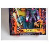 Ghost Rider Zarathos Action Figure with Flame Glow and Comic Book