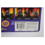 Ghost Rider Zarathos Action Figure with Flame Glow and Comic Book