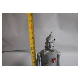 Vintage Wizard of Oz Tin Man Figure with Heart Clock