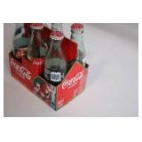 Coca-Cola Classic 6-Pack Glass Bottle Collection