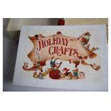 Vintage Holiday Crafts Album with Original Box
