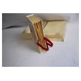 Vintage Holiday Crafts Album with Original Box