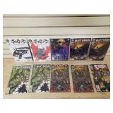 Lot 10 Batman, Cable, Cyberforce Comic Books