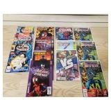 Lot of Cloak & Dagger, Spiderman, Batman Comic Books