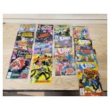 Lot of Cloak & Dagger, Magnetic Man, Fantastic Four, Cable, Green Lantern, Flash Gordan Comic Books