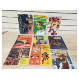Lot of Iron Man, The Twilight Zone, Mighty Mouse, Wacky Duck, Girl From U.N.C.L.E, LT Robin Crusoe, Robot Fighter Comic Books