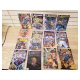 Lot of Back Lash, Babe 2, Azrael, Aqua Man, Avengelyne Comic Books