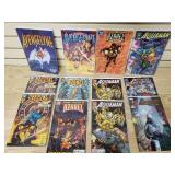 Lot of Back Lash, Azrael, Aqua Man, Avengelyne Comic Books