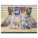 Lot of Back Lash, Azrael, Aqua Man, Avengelyne Comic Books