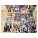 Lot of Back Lash, Azrael, Aqua Man, Avengelyne Comic Books