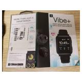 Vibe+ Smart Watch with Built in GPS & Heart rate monitor