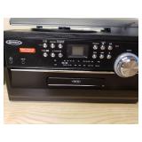 Jensen3 Speed Stereo Turntable Music System with CD, Cassette and AM/FM Radio