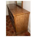 Bassett Furniture Vintage Dresser and Mirror