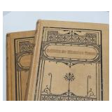 Antique German Book Set – 4 Vintage Books, Including a German Bible