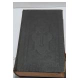 Antique German Book Set – 4 Vintage Books, Including a German Bible