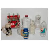 Vintage Glassware – 13 Pieces for Display & Collecting