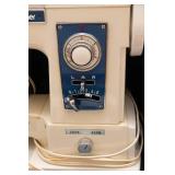 Pacesetter XL702 by Brother Vintage Sewing Machine with Case & Extender Plate