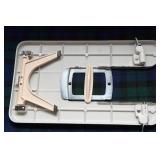 Pacesetter XL702 by Brother Vintage Sewing Machine with Case & Extender Plate