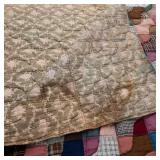 Handmade Vintage Twin-Size Quilt