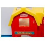 Playskool 1990 Flat Folks Farm & Miscellaneous Vintage Pieces