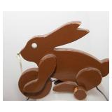 Vintage Wooden Blocks & Wood Toy Room Decor