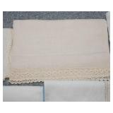 Lot of 10 Vintage Embroidered Linens – Table Runners & Small Table Coverings