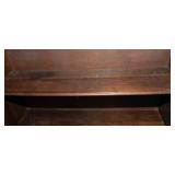 Antique Wooden Bookshelf