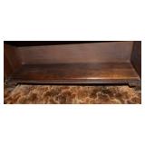 Antique Wooden Bookshelf