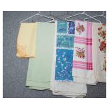 Lot of 9 Table Coverings/Tablecloths – Vintage & Retro Designs
