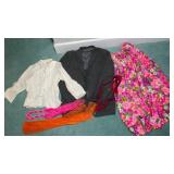 Large Box of Vintage Clothing – Assorted Styles & Pieces
