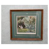 "Roses" by Peder Severin Krøyer – Framed & Matted Wall Art
