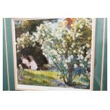 "Roses" by Peder Severin Krøyer – Framed & Matted Wall Art