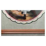 "Mary, Mary Quite Contrary" Wall Art, Blue Jay Figurine & Wall Shelf Lot