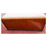 Midcentury Modern Full Size Headboard & Footboard 1930