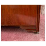 Midcentury Modern Full Size Headboard & Footboard 1930