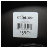 Set of 2 Metal Bar Stools – Adjustable Height