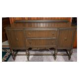 Vintage Sideboard Buffet Table