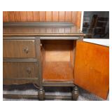 Vintage Sideboard Buffet Table