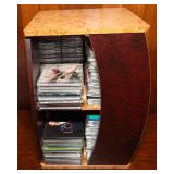 Variety of CDs & CD Holder