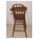 Vintage Wooden High Chair