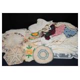 Vintage Doilies, Runners, and Hot Pads – Many Handmade