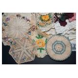 Vintage Doilies, Runners, and Hot Pads – Many Handmade