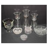 8 Pieces of Clear Glass