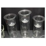 8 Pieces of Clear Glass