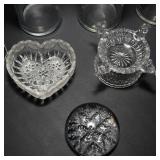 8 Pieces of Clear Glass