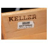 Keller Furniture Oak China Cabinet