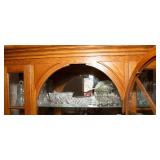 Row of Intricate Clear Cut Glassware #1 – Perfect for Entertaining or Displaying