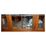 Row of Intricate Clear Cut Glassware #3 – Perfect for Entertaining or Displaying