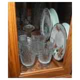 Row of Intricate Clear Cut Glassware #3 – Perfect for Entertaining or Displaying