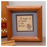 Vintage Teaching Decor Lot